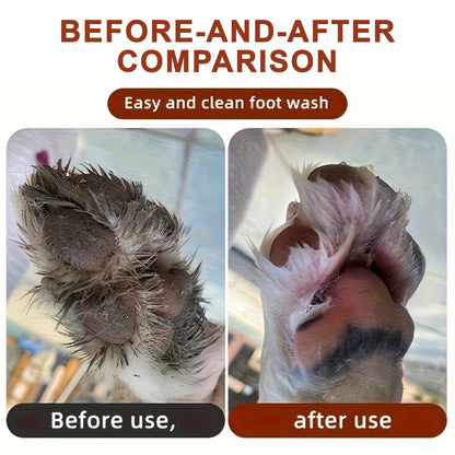 Pet Paw Cleaner Cup for Cats & Dogs – No Scrubbing, Easy Paw Washing for Small, Medium & Large Breeds